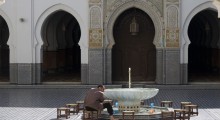 Cours intérieure de la grande mosquée de Meknès